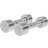 Gorilla Sports Chrome Dumbbells 2x2kg