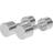 Gorilla Sports Chrome Dumbbells 2x6kg