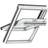 Velux GGU 0062 CK02 Aluminium, Trä Takfönster 3-glasfönster 55x78cm