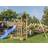Jungle Gym Play Tower Complete Nomad with Swing Stand Swings & Slide