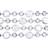PartyDeco Garlands Crystal Colourless