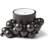 Gejst Molekyl Black Candle Holder 3.3cm