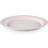 Le Creuset Signature Shell Pink Flat tallrik 27cm