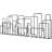 Maze Interior City Sunday Tidningsställ 100x35.2cm