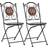 vidaXL 46714 2-pack Garden Dining Chair