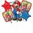 Amscan Foil Ballon Super Mario 5-pack