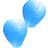 Lanterns And Decor Candle Floating Rice Blue 2-pack