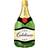 Qualatex Foil Ballon Celebrate Bubbly Wine Bottle