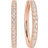 Sif Jakobs Ellera Grande Earrings - Rose Gold/White