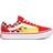 Vans Kid's Flame Comfycush Old Skool - Checkerboard/Red