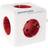 allocacoc PowerCube Extended 4-way 2 USB