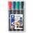 Staedtler Lumocolor Permanent Marker 350 2-5mm 4-pack