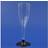 Champagne Glass Black 13cl 12-pack