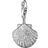 Thomas Sabo Charm Club Seashell Charm Pendant - Silver