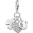 Thomas Sabo Charm Club Good Luck Charm Pendant - Silver/White