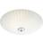 Markslöjd Cut White Ceiling Flush Light 43cm