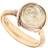 Ole Lynggaard Lotus Ring 2 - Gold/Rose Gold/Rutile Quartz
