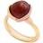 Ole Lynggaard Lotus Ring 2 - Gold/Rose Gold/Carnelian