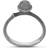 Ole Lynggaard Lotus Ring 0 - Silver/Moonstone