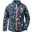 Didriksons Monte Kid's Printed Jacket - Navy Terazzo (502946-814)