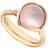 Ole Lynggaard Lotus Ring 2 - Gold/Rose Gold/Rose Quartz