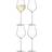 LSA International Borough Champagne Glass 28.5cl 4pcs