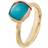 Ole Lynggaard Lotus Ring 1 - Gold/Rose Gold/Turquoise