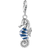 Thomas Sabo Seahorse Charm Pendant - Silver/Blue
