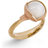 Ole Lynggaard Lotus Ring 2 - Rose Gold/Gold/Moonstone
