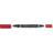 Staedtler Lumocolor Permanent Duo Red 348 0.6-1.5mm