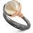 Ole Lynggaard Lotus Ring 2 - Silver/Gold/Rose Gold/Rutile Quartz