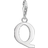 Thomas Sabo Charm Club Letter Q Charm Pendant - Silver