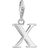 Thomas Sabo Charm Club Letter X Charm Pendant - Silver