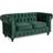 Bloomington Chesterfield Lyx Soffa 164cm 2-sits