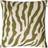 Chhatwal & Jonsson Zebra Cushion Cover Green (50x50cm)