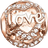 Thomas Sabo Karma Heart of Love Bead Charm - Rose Gold/White