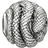 Thomas Sabo Snake Bead Charm - Silver/Black