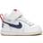 Nike Court Borough Mid TDV - White/Obsidian/University Red