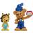 Micki Bamse & Lova Figure Set