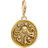 Thomas Sabo Charm Club Zodiac Sign Virgo Charm Pendant - Gold/White