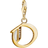 Thomas Sabo Charm Club Letter O Charm Pendant - Gold/White