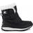 Sorel Children's Whitney Velcro Strap Boot - Black/Sea Salt