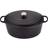 Le Creuset Satin Black Signature Cast Iron Oval med lock 14.8 L