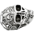 Thomas Sabo Skull Lily Bead Charm - Silver
