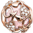 Thomas Sabo Happy Baby Girl Bead Charm - Rose Gold/White/Quartz