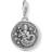 Thomas Sabo Charm Club Zodiac Sign Aquarius Charm Pendant - Silver/White