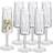 Koziol Club No. 5 Champagneglas 10cl 6st