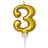 Hisab Joker Lanterns And Decor 3 Candle Gold