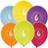 Hisab Joker Latex Ballon 6th Birthday 6-pack