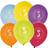 Hisab Joker Latex Ballon 3rd Birthday 6-pack